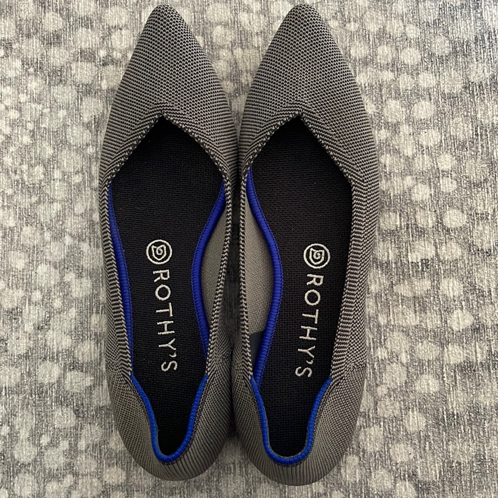 Rothys cloud grey points 9